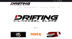 Desktop Screenshot of drifting.hu