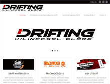 Tablet Screenshot of drifting.hu
